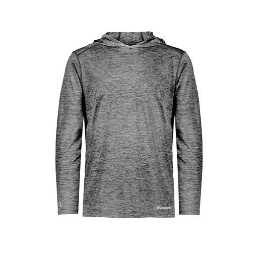 [FOLHCGBK-YS-LOGO3] Decker Youth Charge Hoodie (Youth S, Black, Logo 3)