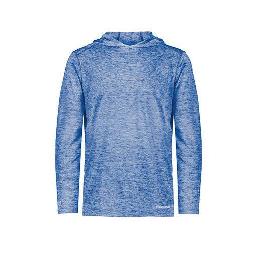 [FOLHCGRY-YS-LOGO1] Decker Youth Charge Hoodie (Youth S, Royal, Logo 1)